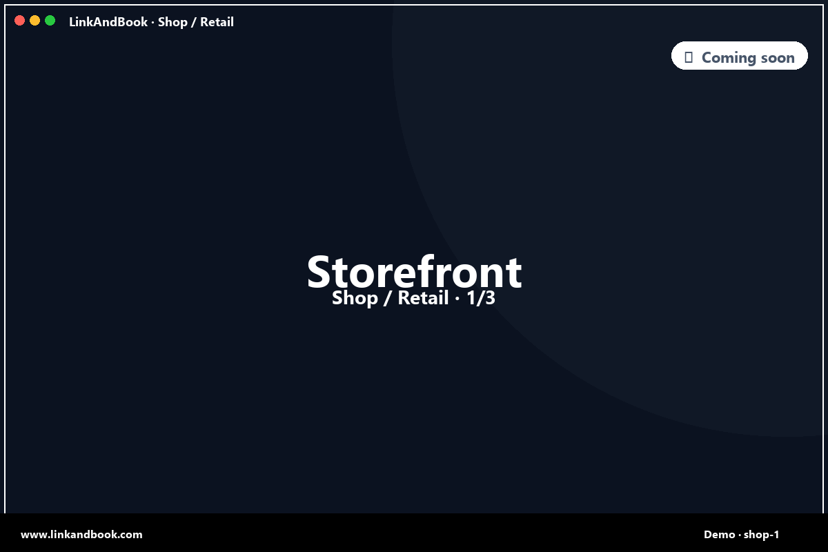 Retail touch POS with product grid and cart