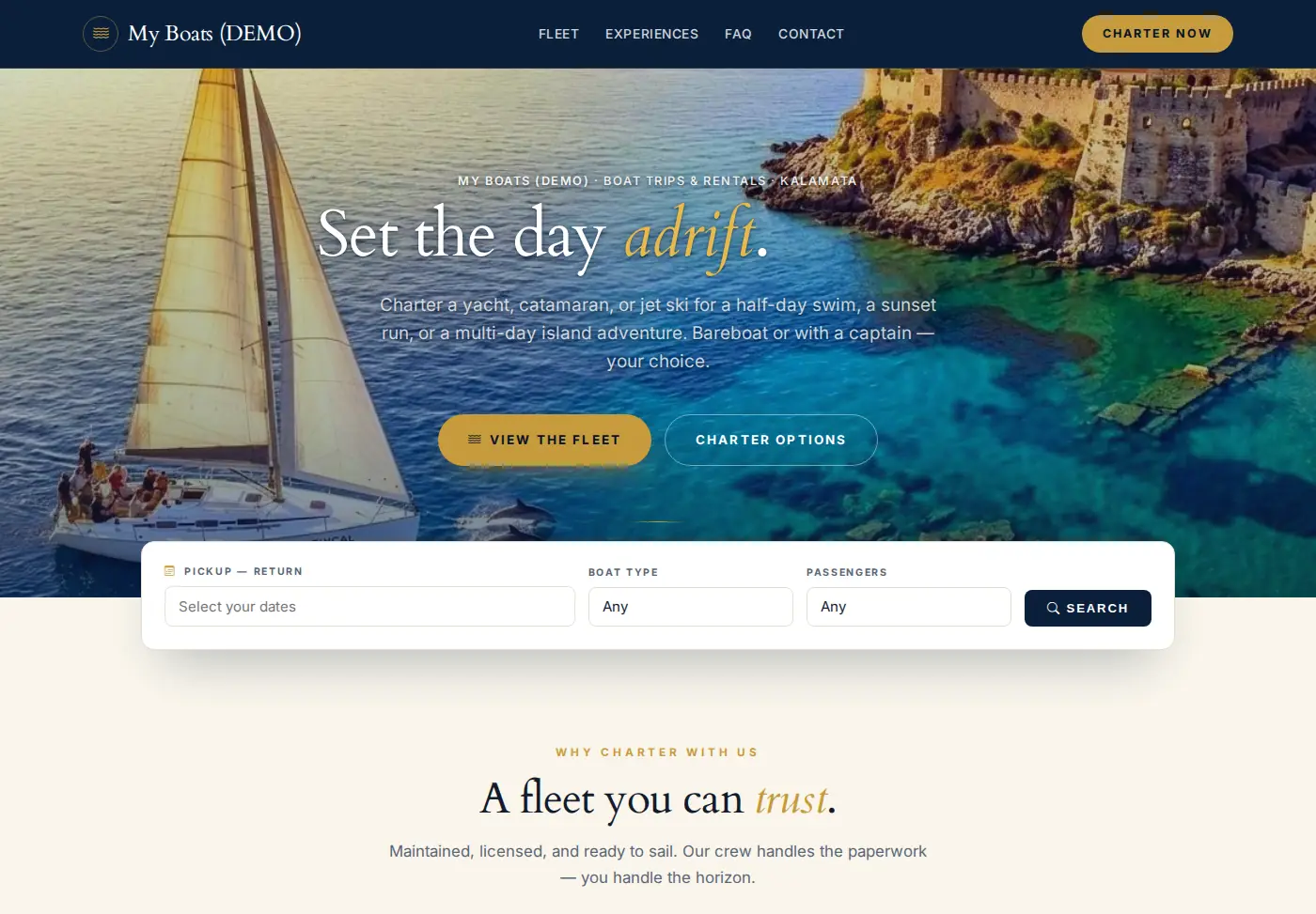 LinkandBook for Boats & yachts