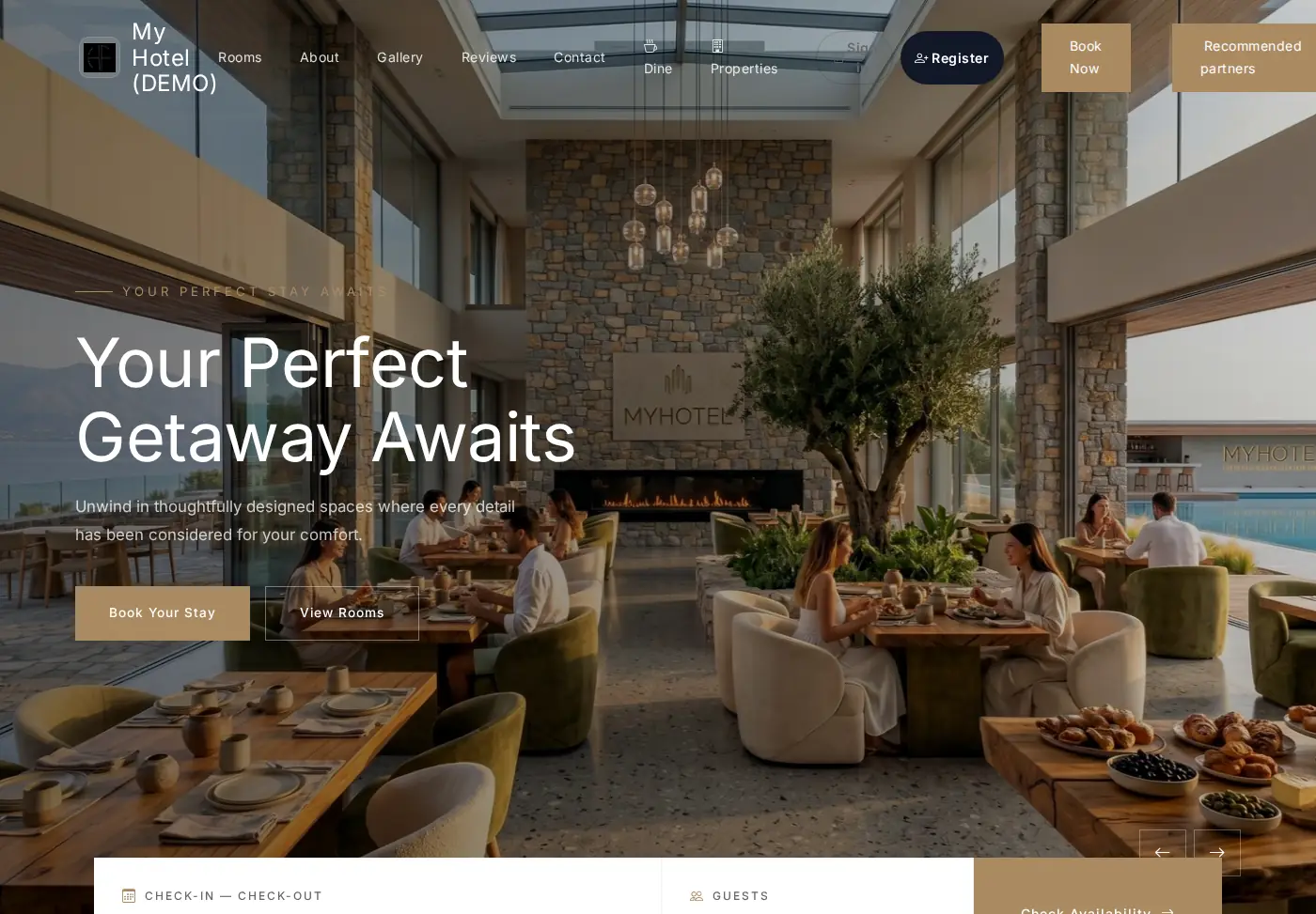 LinkandBook for Hotels & stays